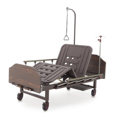 Кровать механическая с полкой и обеденным столиком (2 функции) Е-8 (MM-2024Н-02) ЛДСП "Med-Mos" в магазине Склад Медтехники