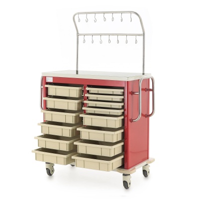 Столик реанимационный, анестезиологический ИТТ006Х (ТМ-013АН-00) "Med-Mos" в магазине Склад Медтехники