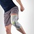 Бандаж компрессионный на коленный сустав с силиконовым кольцом и ребрами жесткости SB K01 "Интерлин"